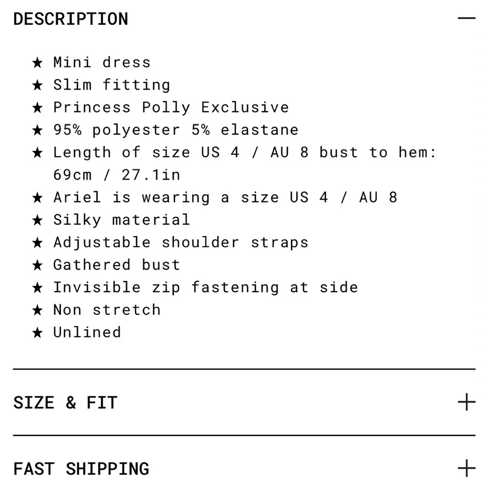 Princess Polly dress NEW - Picture 3 of 3